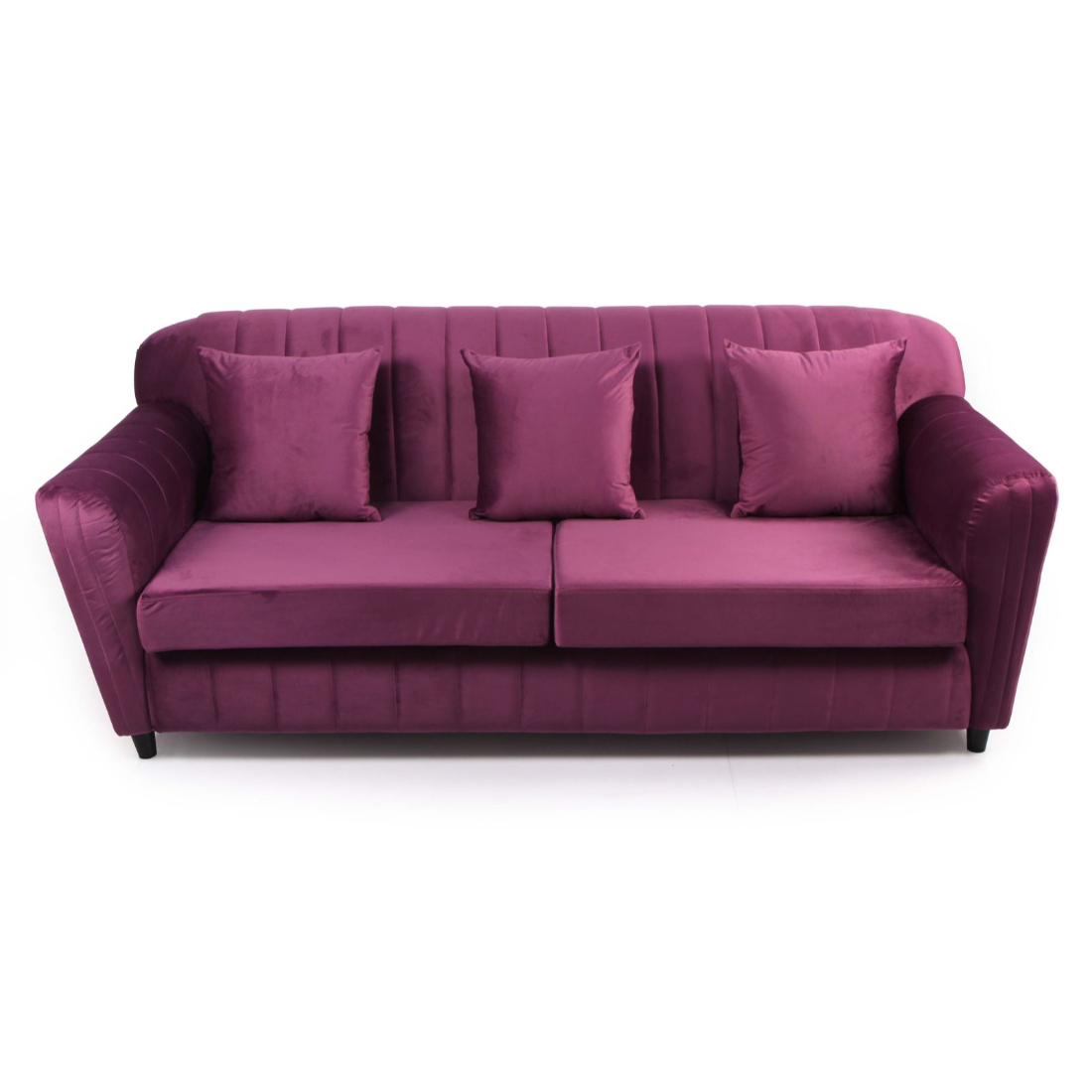 Primrose Augusta 3 Seater Sofa Set - Violet